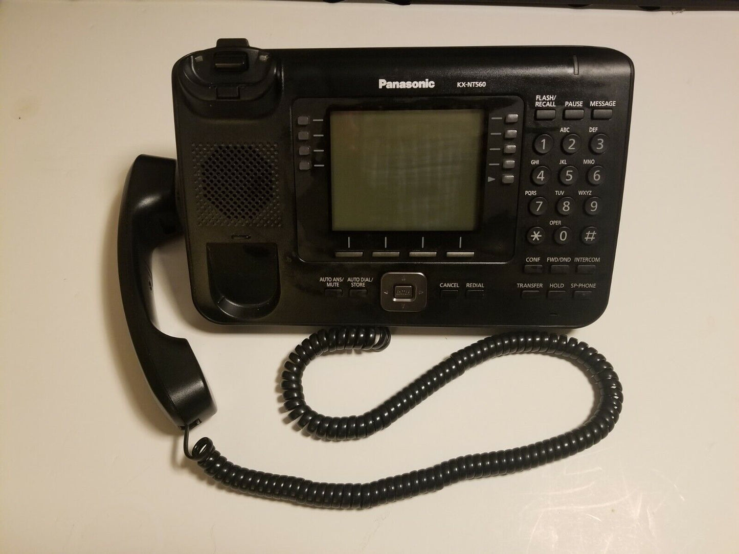 KX-NT560-B Executive Backlit LCD  VOIP Phone